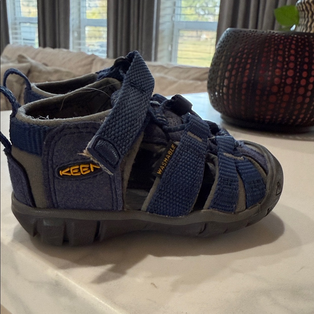 KEEN Kids Blue and Gray Sandals
